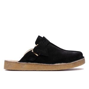 Clarks Mens Trek Mule Black Shoes (NWT)